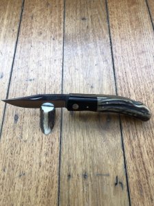 Far North Knife Works ALASKA USA Custom Folding Lock Knife