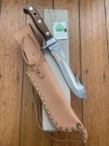 Puma Knife: Puma 1983 rare & original 12 6391 BUND knife in original Sheath, Box, & Warranty Tag