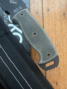 Ontario 2021 Ranger Series RD-6 Plain Edge Knife & Tactical Sheath