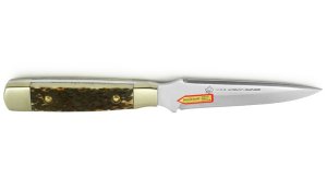 Puma Knife: Rare Puma 'Me Fecit' ' Anniversary Knife with Stag Handle Display Box & Certificate #046/245
