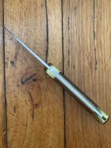 Puma Knife: Puma 1988 model 765 Setter Folding Knife with Jacaranda Handle