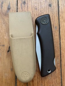 Boker Solingen German Made WORKERS Folder With Moulded Plastic Boker Pouch