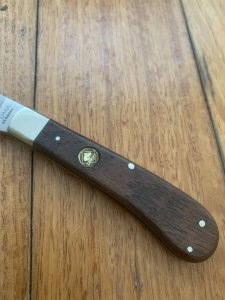 Puma 1981 Prospector Model 667 Folding Knife with Jacaranda Handle