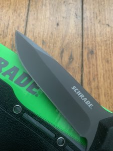 Schrade Knife: Schrade SCHF31 Tactical Drop Point Knife With Kydex Sheath