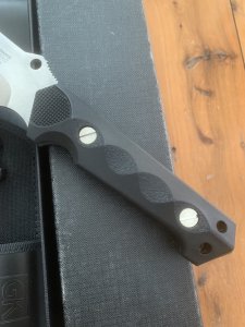 Puma Knife: Puma Rare 132001 Early Model Huntac Tactical Survival Knife with Gut Hook in Original Box