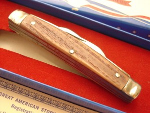 Boker USA made American Story II Pony Express 4 Blade Congress knife