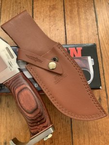United Cutlery Gil Hibben HTF Recon Bowie with Brown Leather Sheath