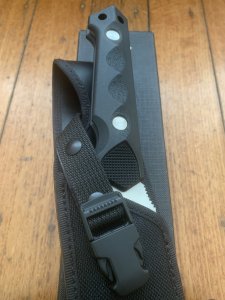 Puma Knife: Puma Rare 132001 PTS 58 Huntac Tactical Survival Knife with Gut Hook in Original Box