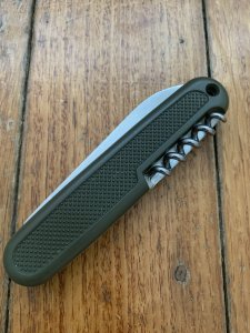 AITOR/BUNDESWEHR German Army Folding Pen Knife with Saw Blade Cork Screw and Awl