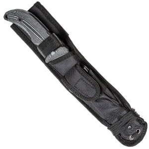 Schrade Knife: Schrade SCHF37M Drop Point Knife With Black Tactical Sheath