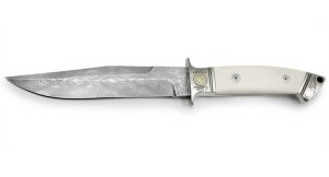 Puma Knife: Special Edition Damascus Defender with Elforyn Handle in Display Box 0/50