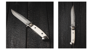 Puma Knife: Special Edition Damascus Defender with Elforyn Handle in Display Box 0/50