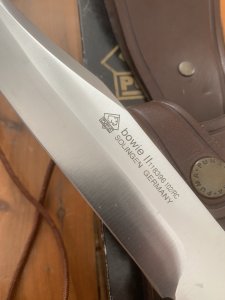Puma Knife: Puma 2002 Bowie II Special Edition Handmade Knife with Stag Antler Handle