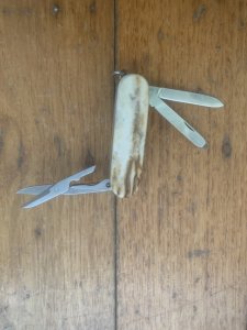 Puma Knife: Puma Executive 3 Blade Multi-Use Folding Knife with Stag Handle
