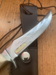 Puma Knife: 1979 Puma Skinner 'USER' with Stag Handle #24972