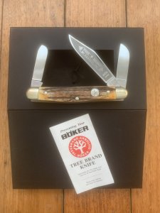 Boker Tree brand Classic 125yr Model 4474 3 Blade Stockman German Lock Knife