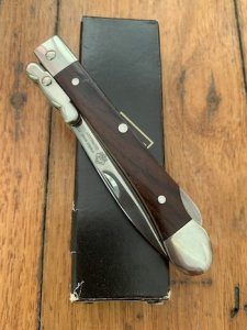 Puma Knife: Puma 2004-1 Small Medici Lock back Knife with Rosewood Handle