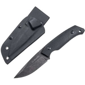 Schrade Knife: Schrade SCHF13 Tactical Drop Point Knife With Kydex Sheath
