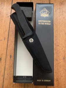Puma Knife: Puma 13 6382 Trail Guide Fixed Blade Knife with Krayton Handle