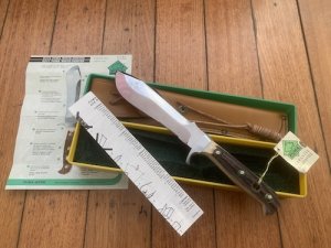 Puma Knife: Puma Original 1987 White Hunter 116375 in original box & warranty