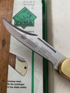 Puma Model 960 CUB 1995 Folding Lock Knife in original box Serial Number 51592