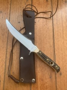 Puma Knife: 1979 Puma Skinner 'USER' with Stag Handle #24972