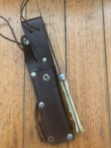 Puma Knife: Pre-64 Puma Skinner 'USER' with Stag Handle