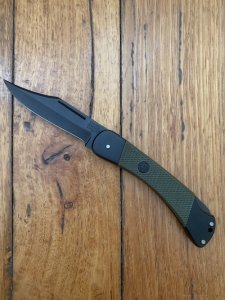 Puma Knife: Puma Rare Commando Model Lock back Knife with Black ABS Handle 1985