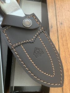 Puma Knife: Puma IP Schwarzwald Boar Hunter with Stag Antler Handle