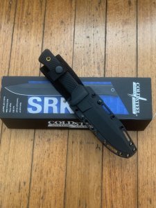 COLD STEEL SRK-Survival-Rescue-49LCK San Mai Knife in Tactical Kydex Sheath