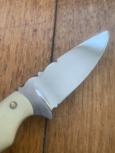 MAFFI SYDNEY AUSTRALIA Small Bone Handled Fixed Blade Knife