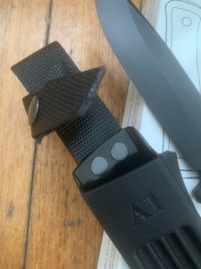 FALLKNIVEN A1 Knife in Zytel Plastic Sheath