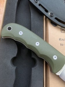 Puma Knife: Puma Hunt To Survive PUMA TEC D2 Knife with Kydex Sheath