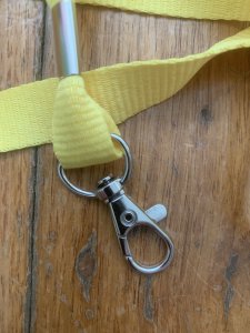 Lanyard: Yellow Whistle Lanyard