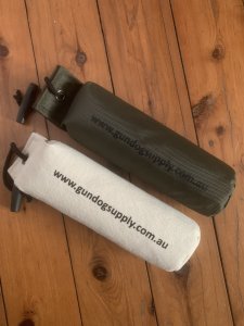Dog Training Dummy: Gun Dog Supply Green Dog Dummy 500 grams