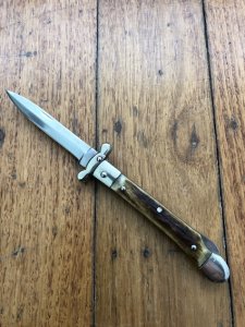 Puma Knife: Puma 1st Half 2003 Large Medici Lock back Knife with Stag Handle
