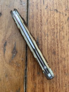 Puma A G RUSSELL 1974 Luger Pistol Commemorative Club Knife No:03158