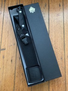 Puma Knife: Puma Rare 132001 2002 Huntac Tactical Survival Knife with Gut Hook in Original Box