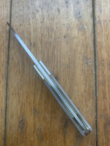 Puma Knife: 1999 Puma 4 Star Mini Folding Lock Knife with Mother Of Pearl Handle