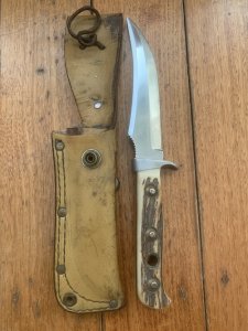 Puma Knife: 1985 Puma Skinner 'USER' with Stag Handle #41582