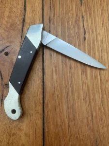 Puma Knife: Puma 1986 SATELLITE Folding Knife with Rosewood Handle
