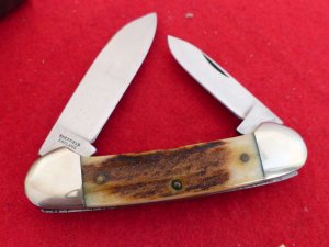 Schrade IXL Sheffield made Canoe knife in original presentation box with papers