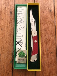 Puma Knife: Puma Rare 1994 model 230868 Angler Knife with original box warranty and paperwork