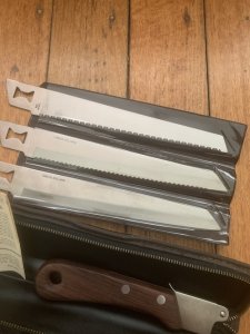 Kershaw Knife: Vintage KERSHAW KAI CAMP KIT  Japanese Blade Knife Set with Case