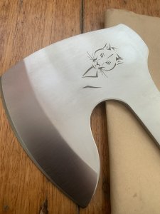 Puma IP el hatcha Hunting Hatchet with Olive Wood Handle