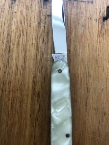 Linder Classic German Pocket Knife Model 1, Imitation Mother-of-Pearl Handle