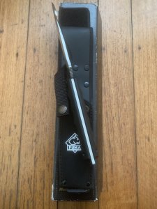 Puma Knife: Puma Rare 132001 2002 Huntac Tactical Survival Knife with Gut Hook