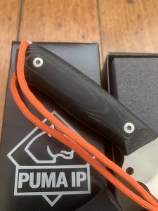 Puma Knife: Puma IP Neck Knife in Kydex Sheath
