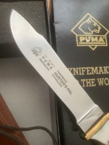 Puma Knife: Puma Hunters Pal 1997 in Original Sheath and Original Box