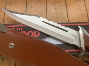 Hibben Designed RAMBO III First Blood Big Bowie